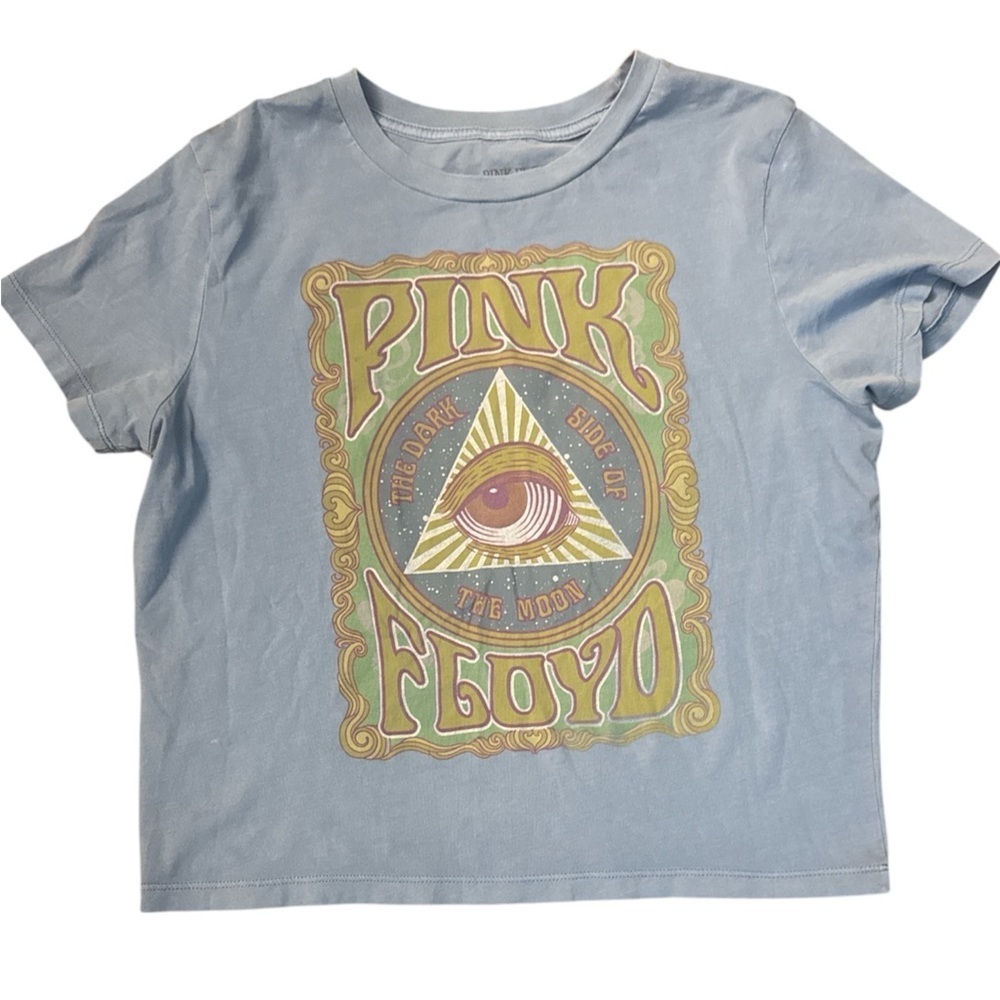 Pink Floyd Light Blue Graphic Tee - Picture 3 of 8